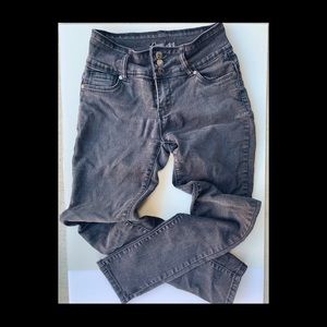 Dark Washed High Waist Skinny Jeans